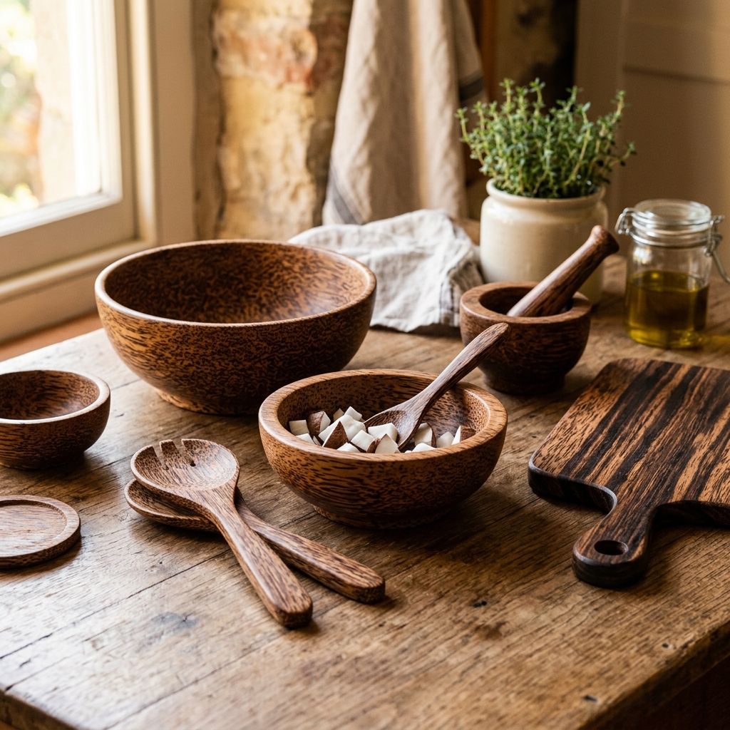 Coconut Wood Crafts