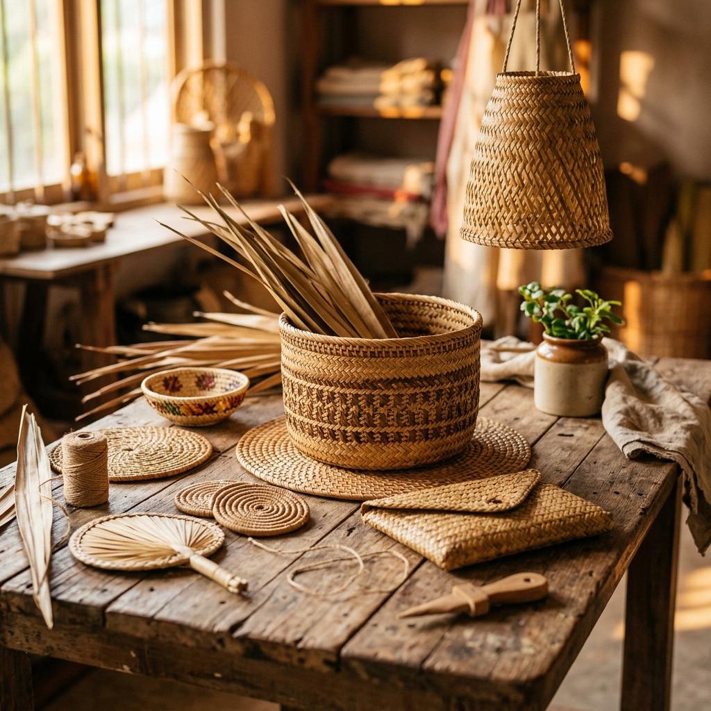 Palmyrah Based Arts and Crafts